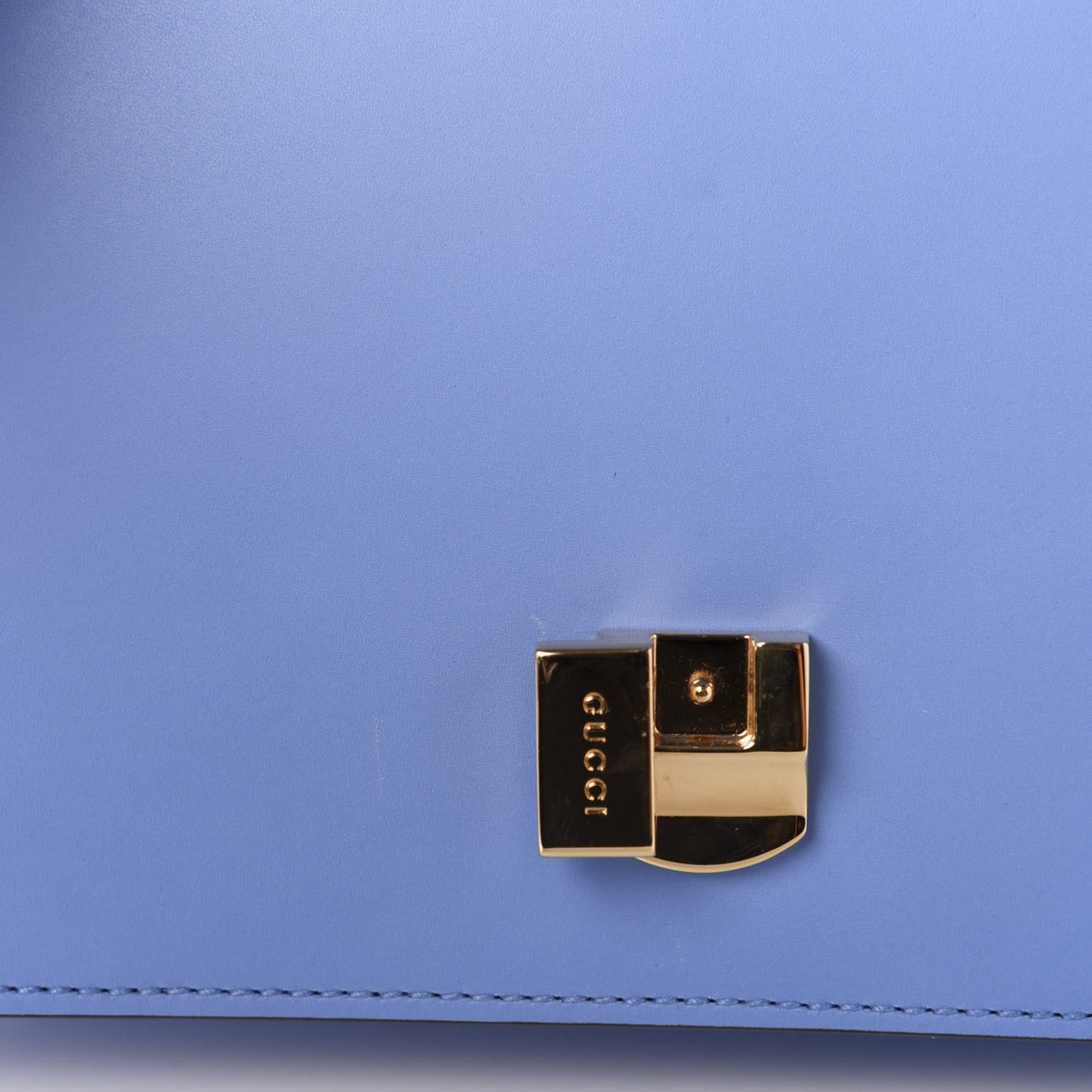 Calfskin Small Sylvie Shoulder Bag Clear Sky Blue