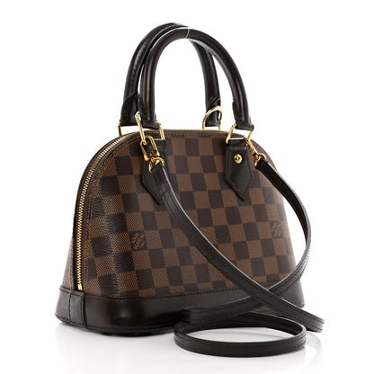Louis Vuitton Damier Ebene Alma BB 3 of 8