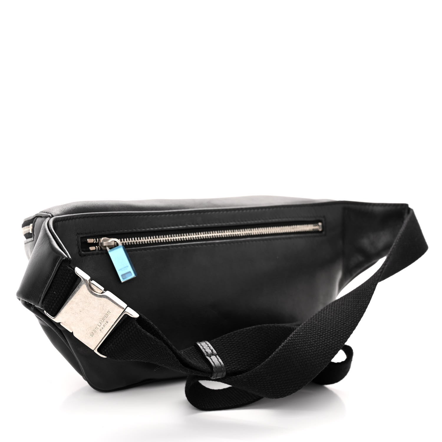 Saint Laurent Calfskin Belt Bag Black 3 of 9
