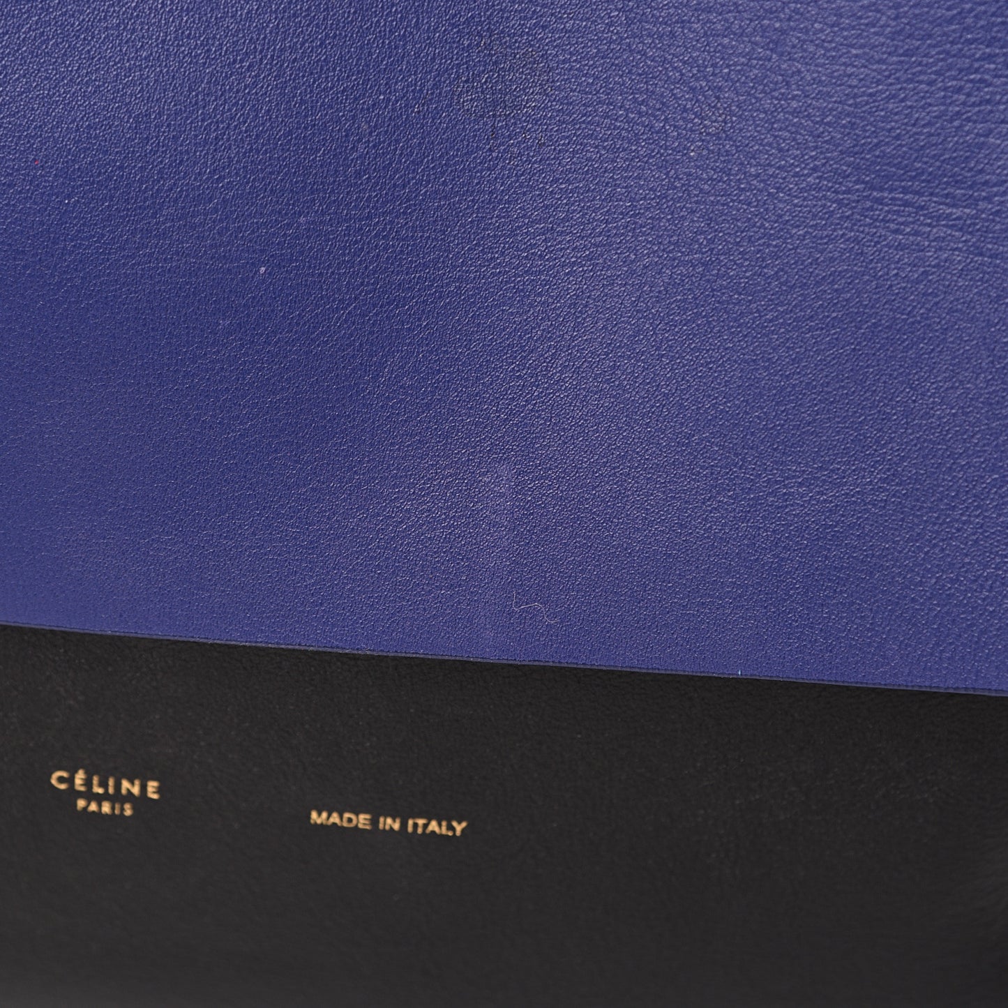 Calfskin All Soft Shoulder Bag Indigo