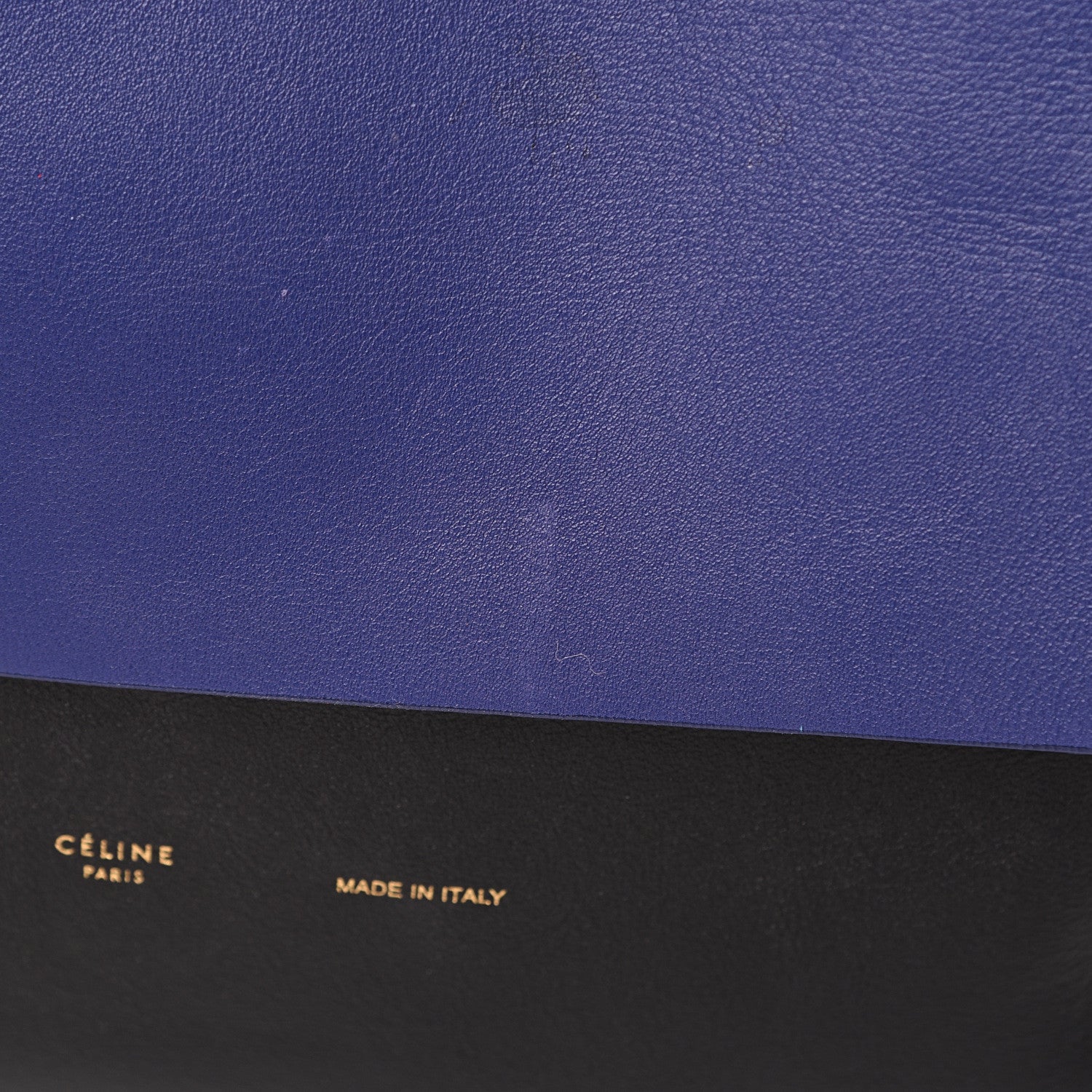 Celine Calfskin All Soft Shoulder Bag Indigo 16 of 21
