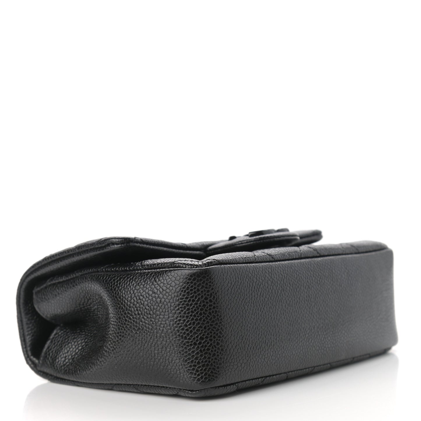 Caviar Quilted Incognito Mini Square Flap Black