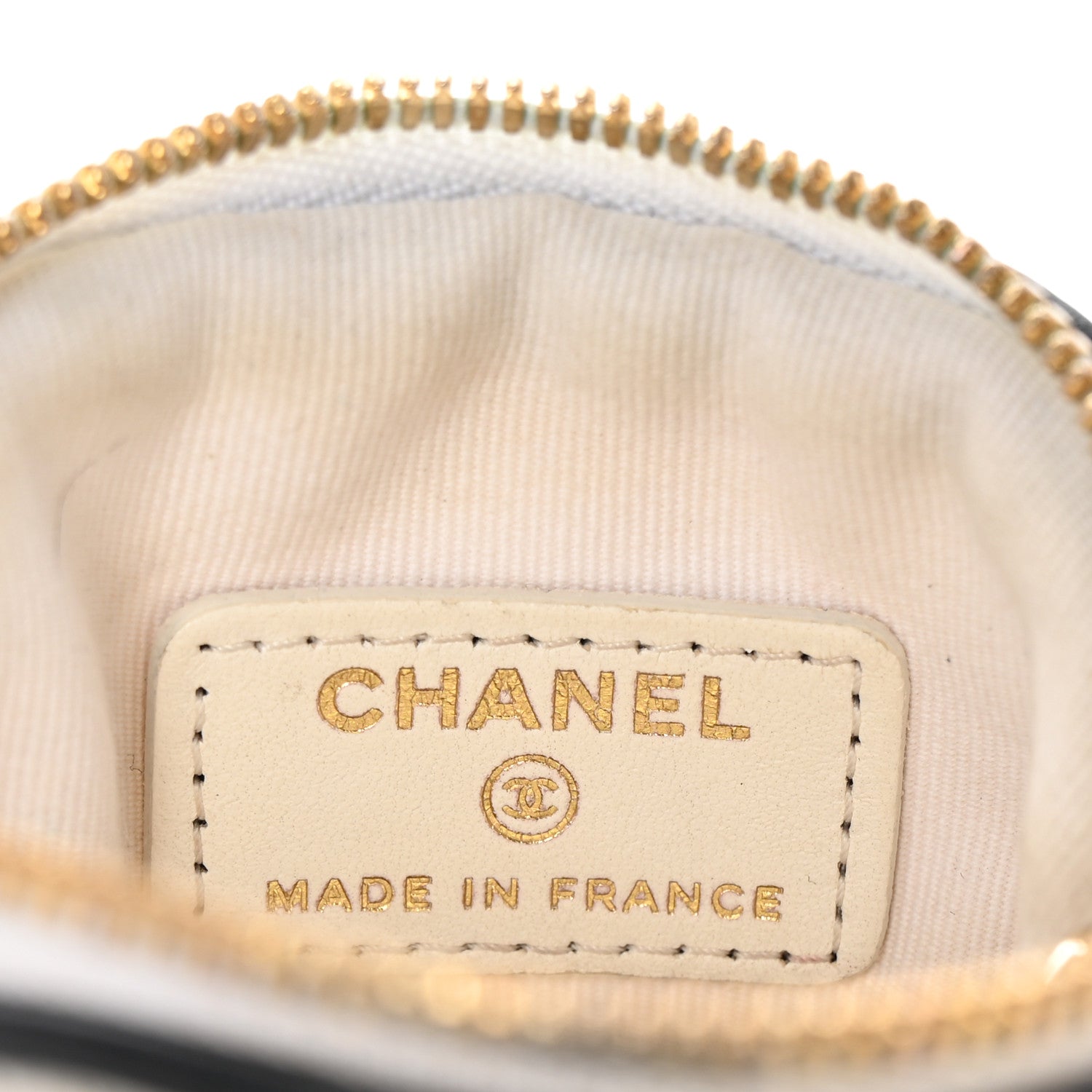 Chanel Canvas Calfskin Tennis Racket Mini Bag White Black 6 of 15