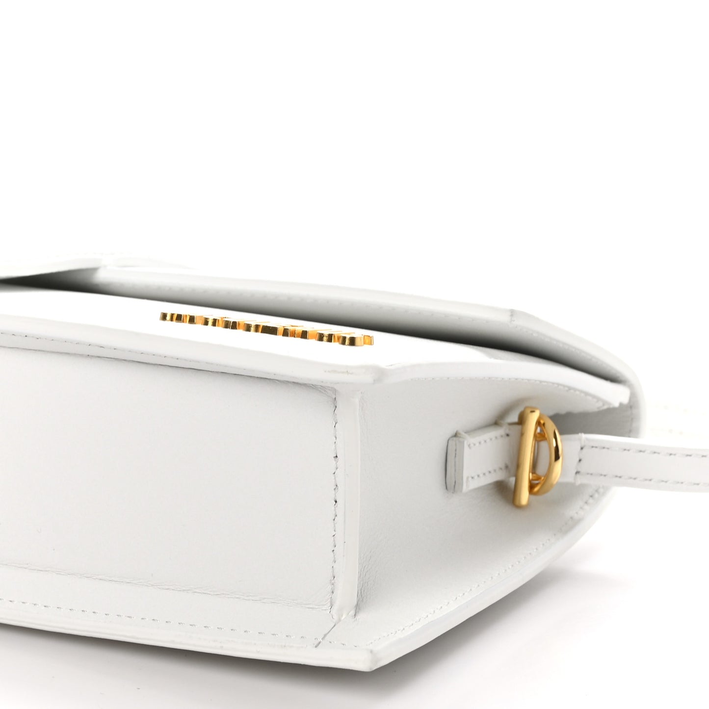 Smooth Calfskin Le Bambino Long White