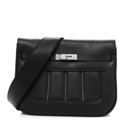 Hermes Swift Grain d'H Sac Berline 28 Black 1 of 13