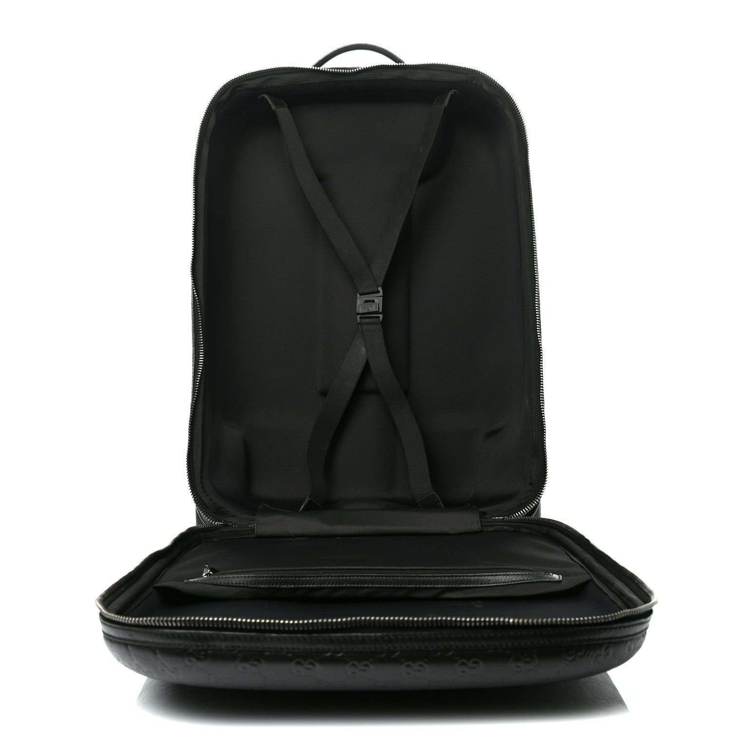 Gucci Guccissima Interlocking G Trolley Black 4 of 15