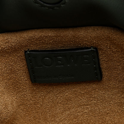 Loewe Calfskin Mini Flamenco Knot Clutch Vintage Khaki 6 of 9