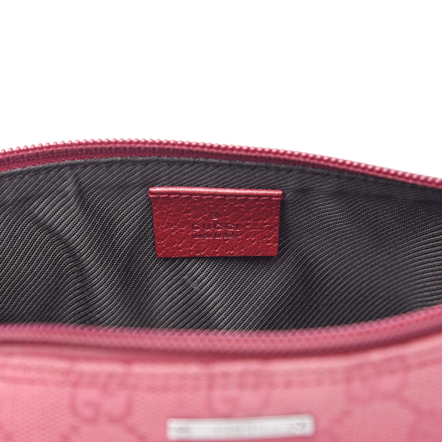 Gucci Monogram Boat Pochette Fuchsia 6 of 13