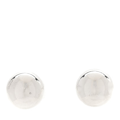 Tiffany Sterling Silver 10mm HardWear Ball Earrings 1 of 4