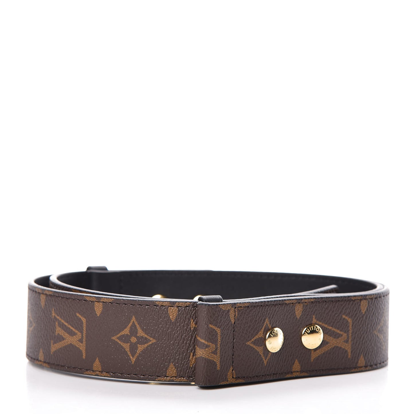 Monogram Adjustable Bandouliere Shoulder Strap Black