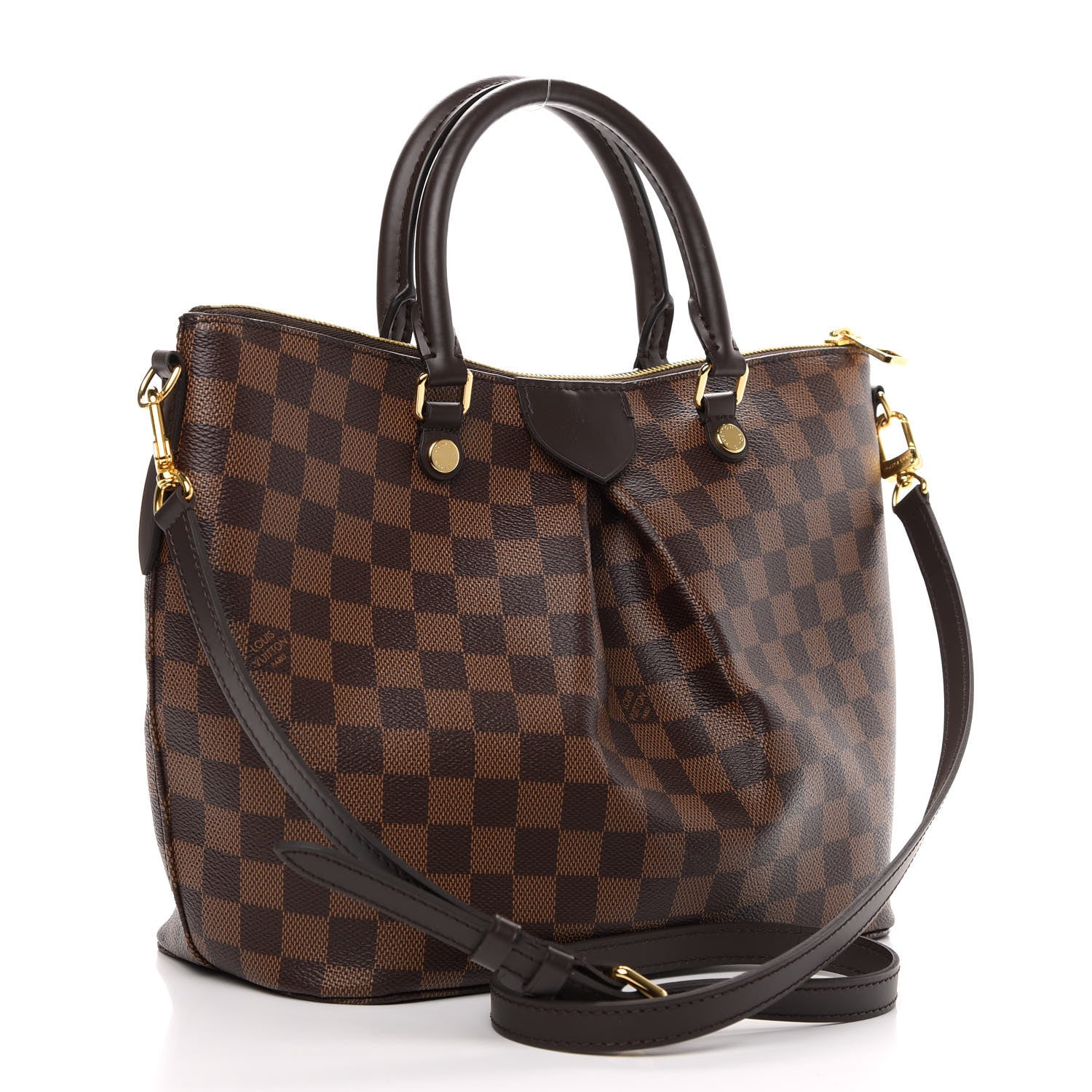 Louis Vuitton Damier Ebene Siena MM 3 of 9