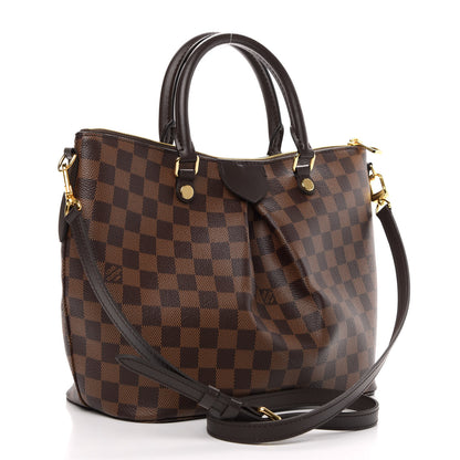 Louis Vuitton Damier Ebene Siena MM 3 of 9