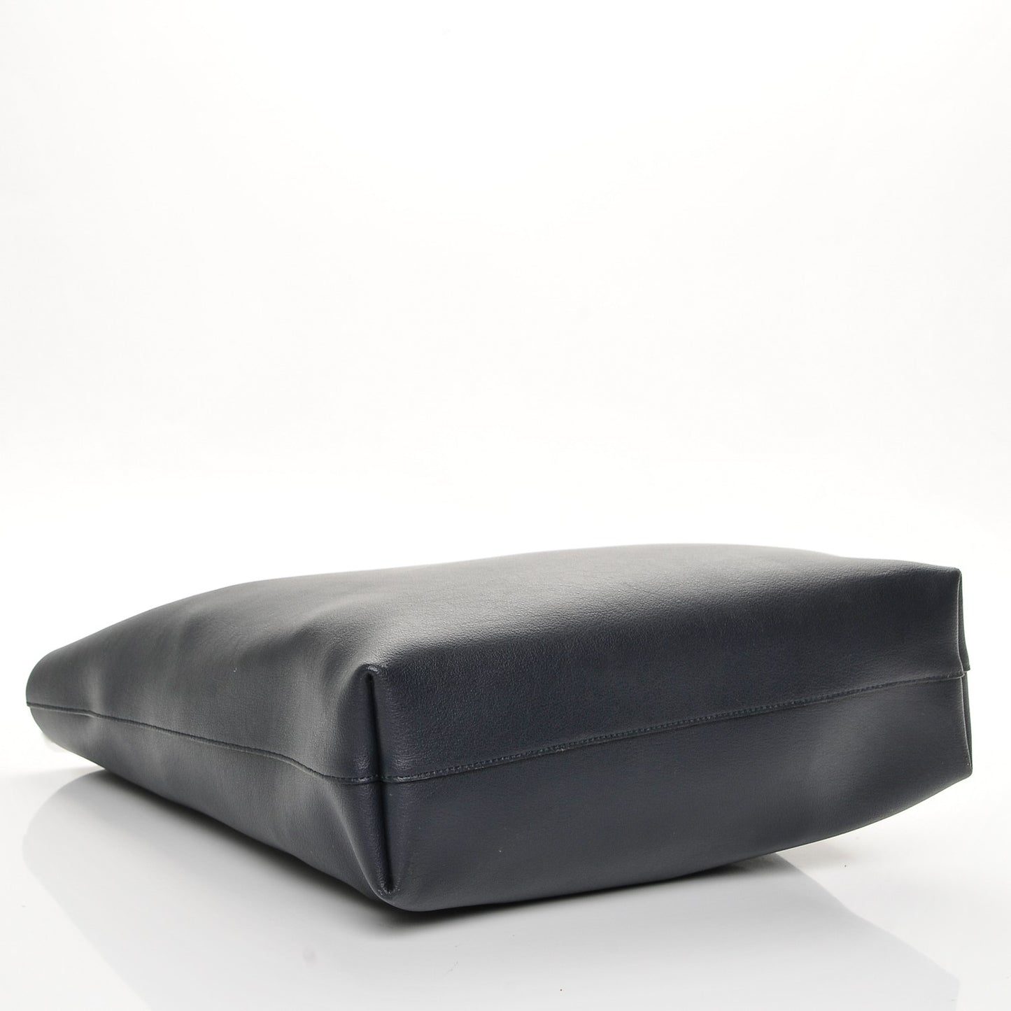 Calfskin Medium Shopping Tote Navy