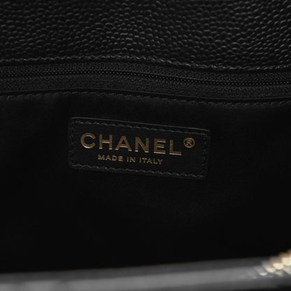 Chanel Caviar Quilted Grand Shopping Tote GST Black 6 of 7
