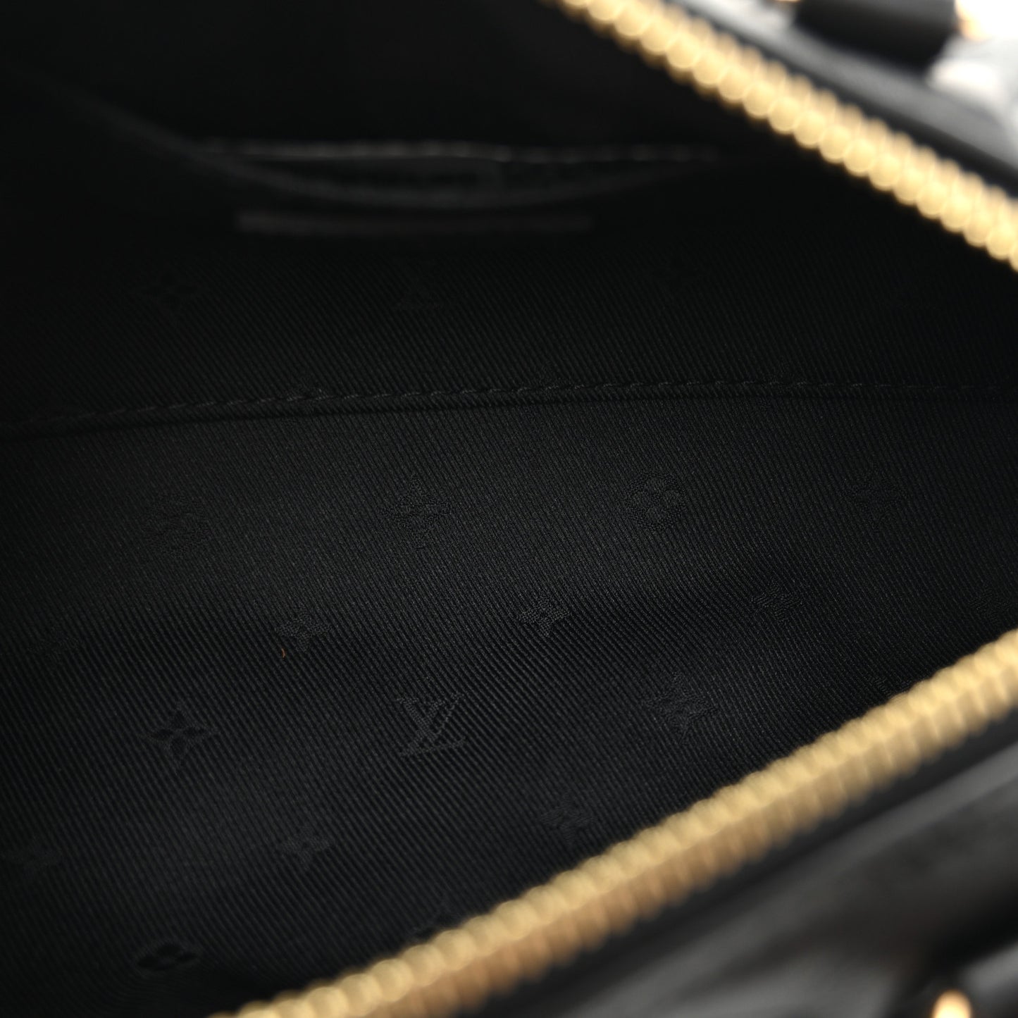 Calfskin Bubblegram Papillon BB Black