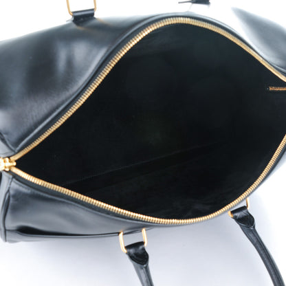 Saint Laurent Calfskin Classic Duffle 12 Black 5 of 8