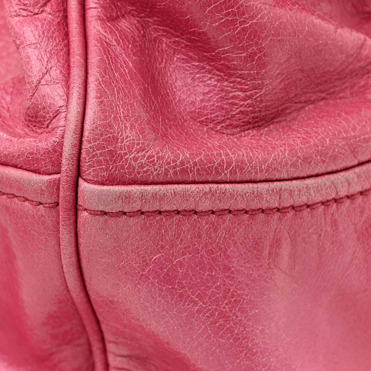Prada Vitello Shine Shopping Satchel Peonia 23 of 23