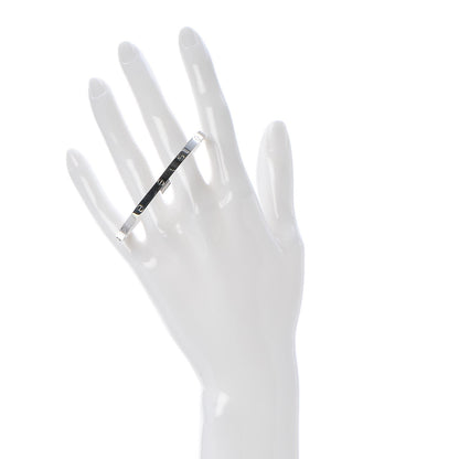 Cartier 18K White Gold Small LOVE Bracelet 17 2 of 6