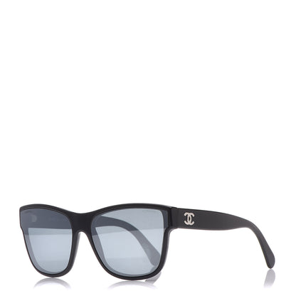 Chanel Acetate Butterfly Sunglasses 5386 Black 1 of 8