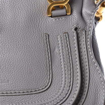 Chloe Calfskin Mini Marcie Satchel Cashmere Grey 10 of 10