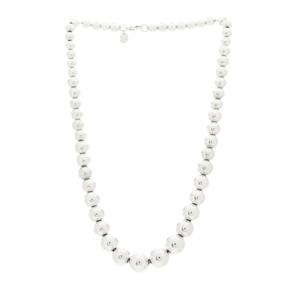 Tiffany Sterling Silver HardWear Graduated Ball Necklace 3 of 6