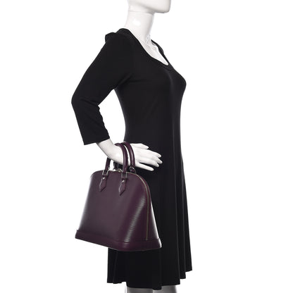 Louis Vuitton Epi Alma PM Cassis 2 of 8