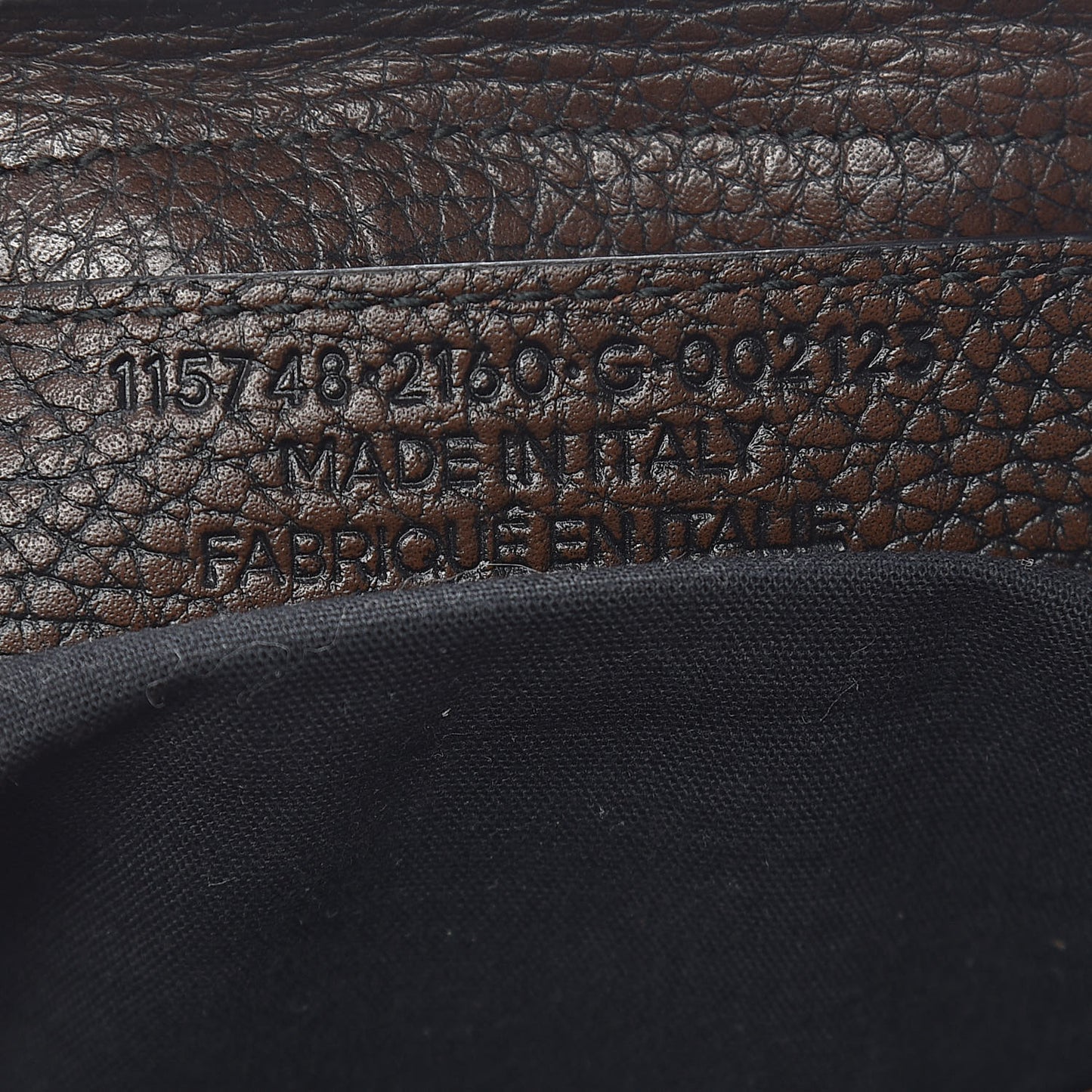 Vibrato Calfskin Classic Gold Hardware City Ombre Marron