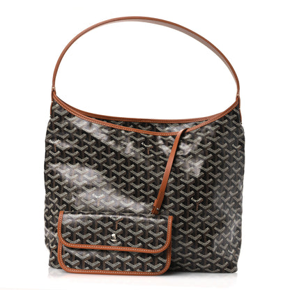 Goyard Goyardine Boheme Hobo Black Gold 3 of 12