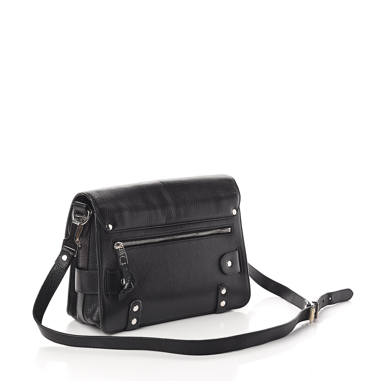 Proenza Schouler Pebbled Calfskin PS11 Classic Shoulder Bag Black 2 of 8