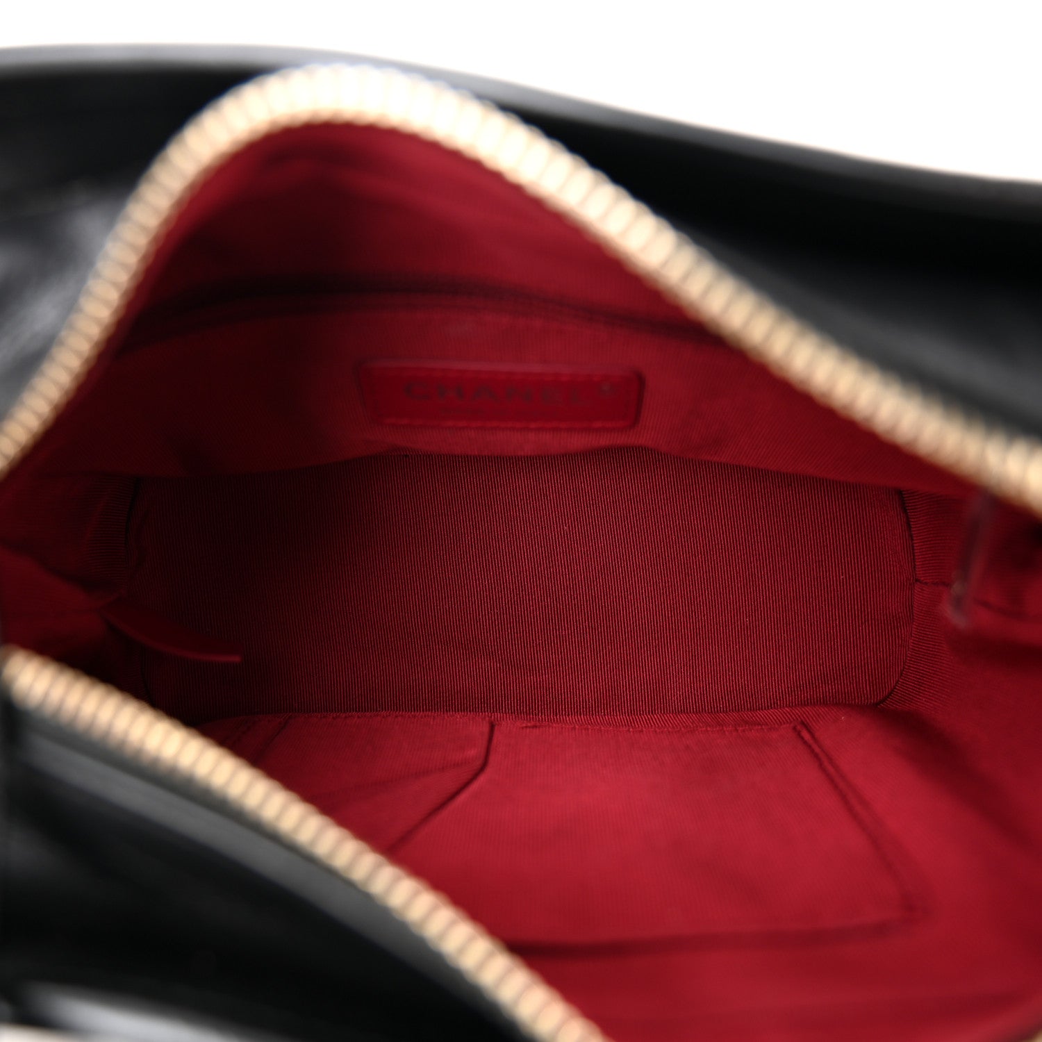 Chanel Aged Calfskin Quilted Small Gabrielle Hobo Black 5 of 12