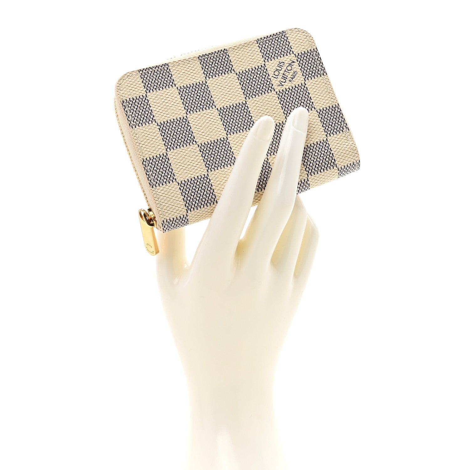 Louis Vuitton Damier Azur Zippy Coin Purse 2 of 7