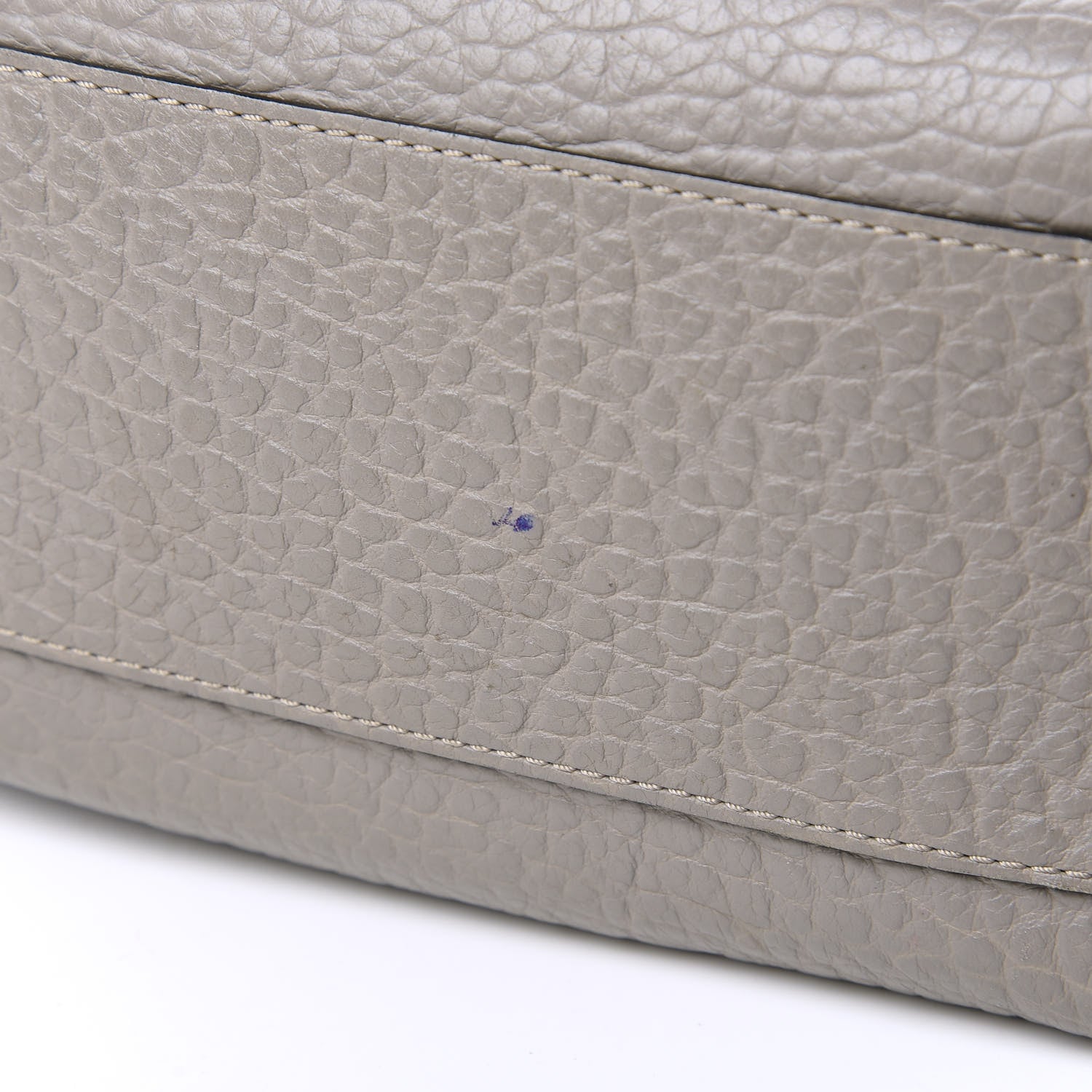 Burberry Signature Grain Small Clifton Bag Grey 10 of 13