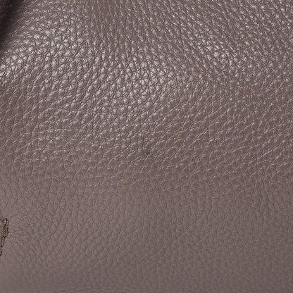Lanvin Goatskin Trilogy Bowling Bag Mastic 10 of 18