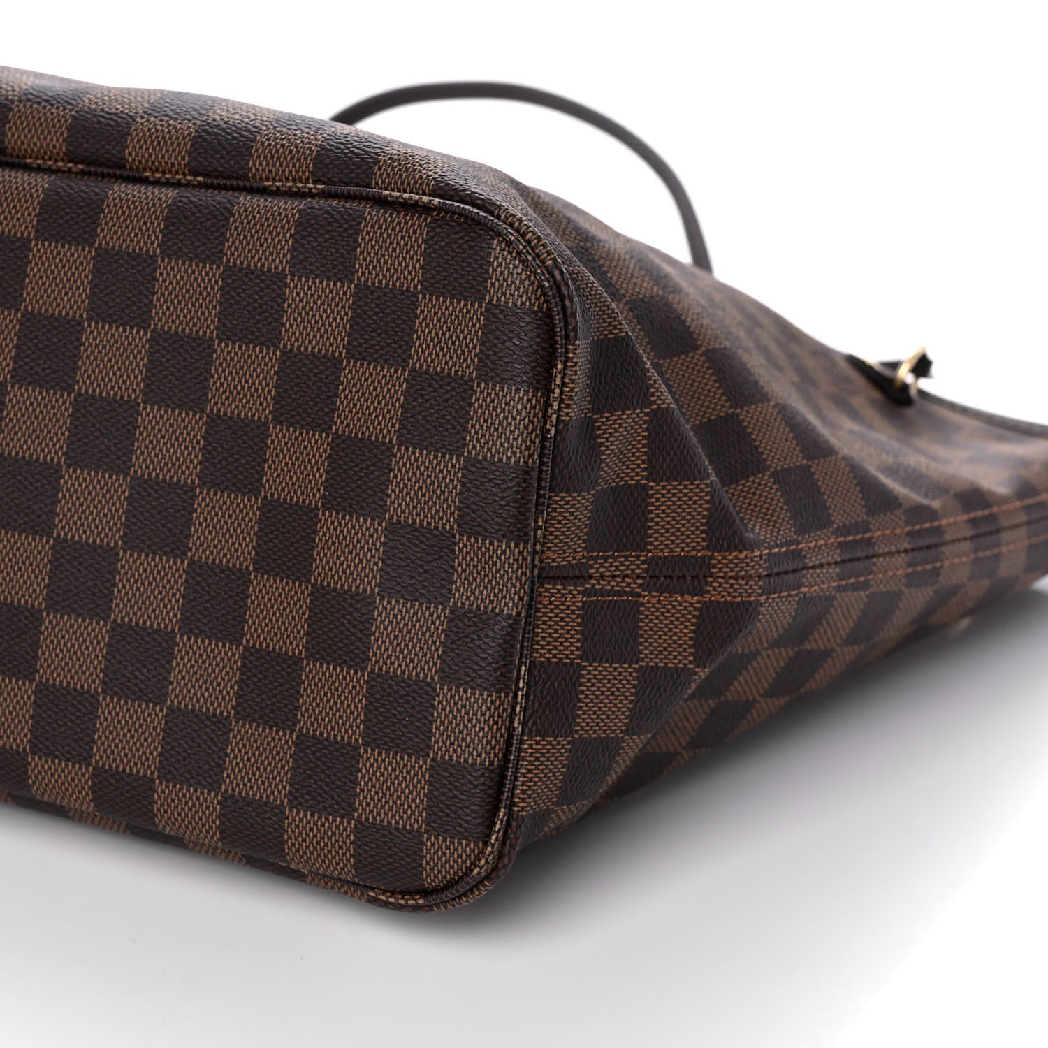 Louis Vuitton Damier Ebene Neo Neverfull MM Rose Ballerine 9 of 10