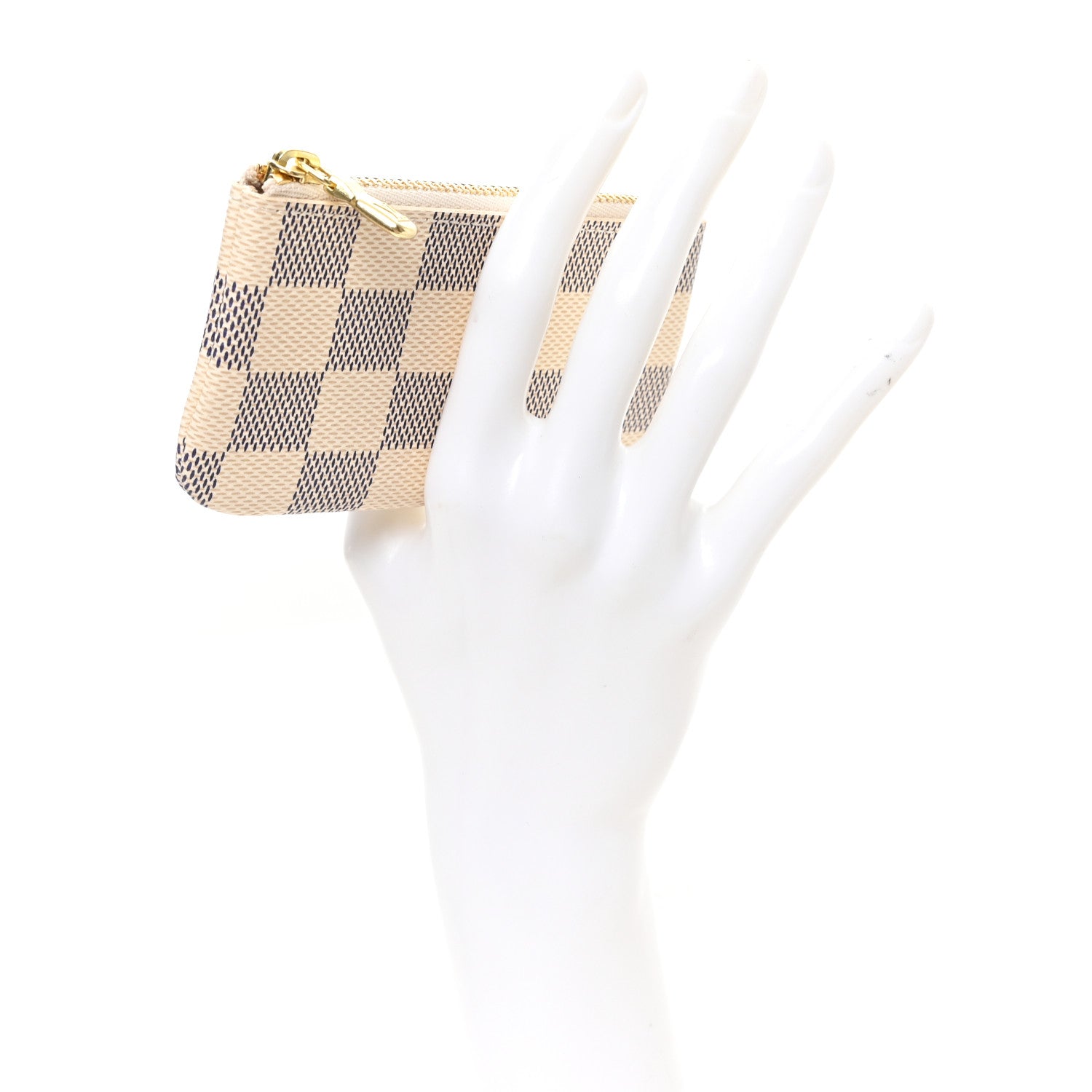 Louis Vuitton Damier Azur Key Pouch 2 of 6