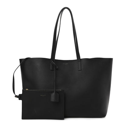 Saint Laurent Calfskin Large Shopping Tote Black 1 of 11