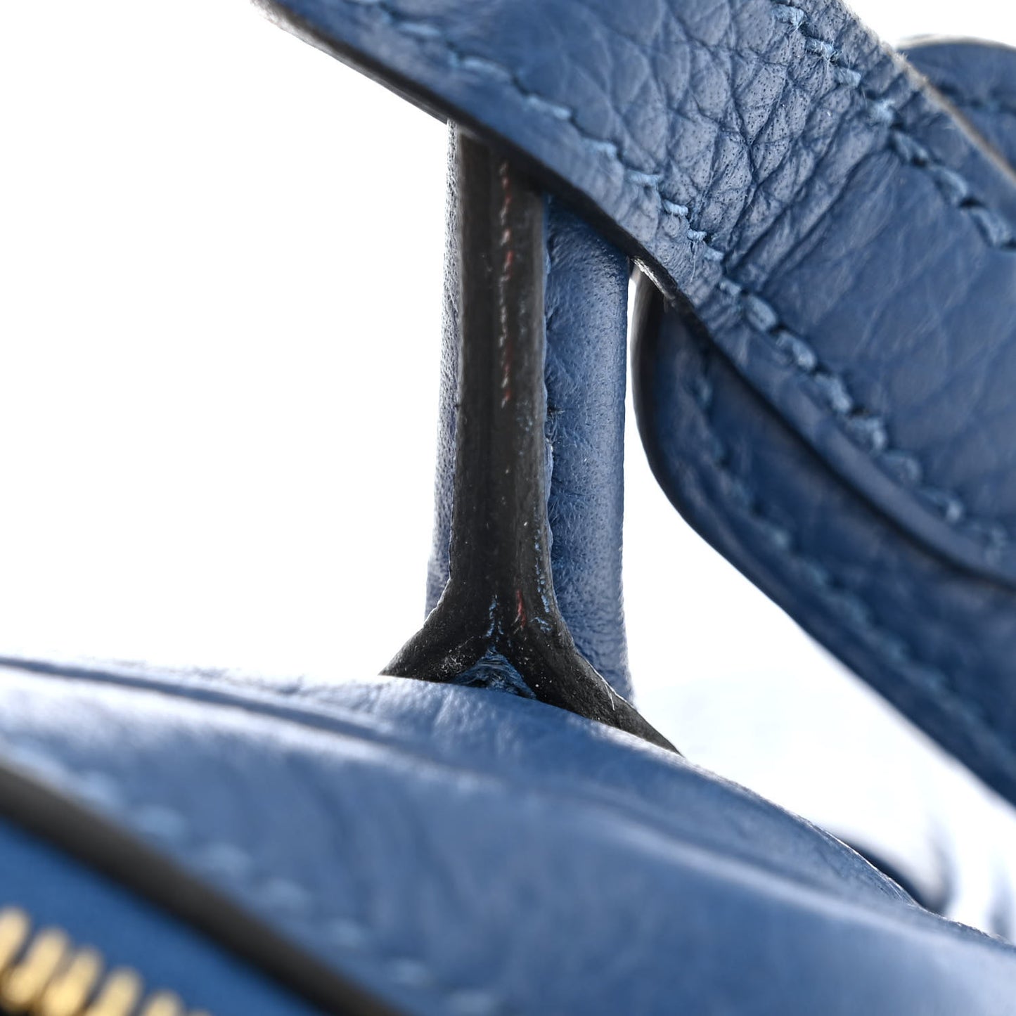 Taurillon Clemence Mini Lindy 20 Deep Bleu