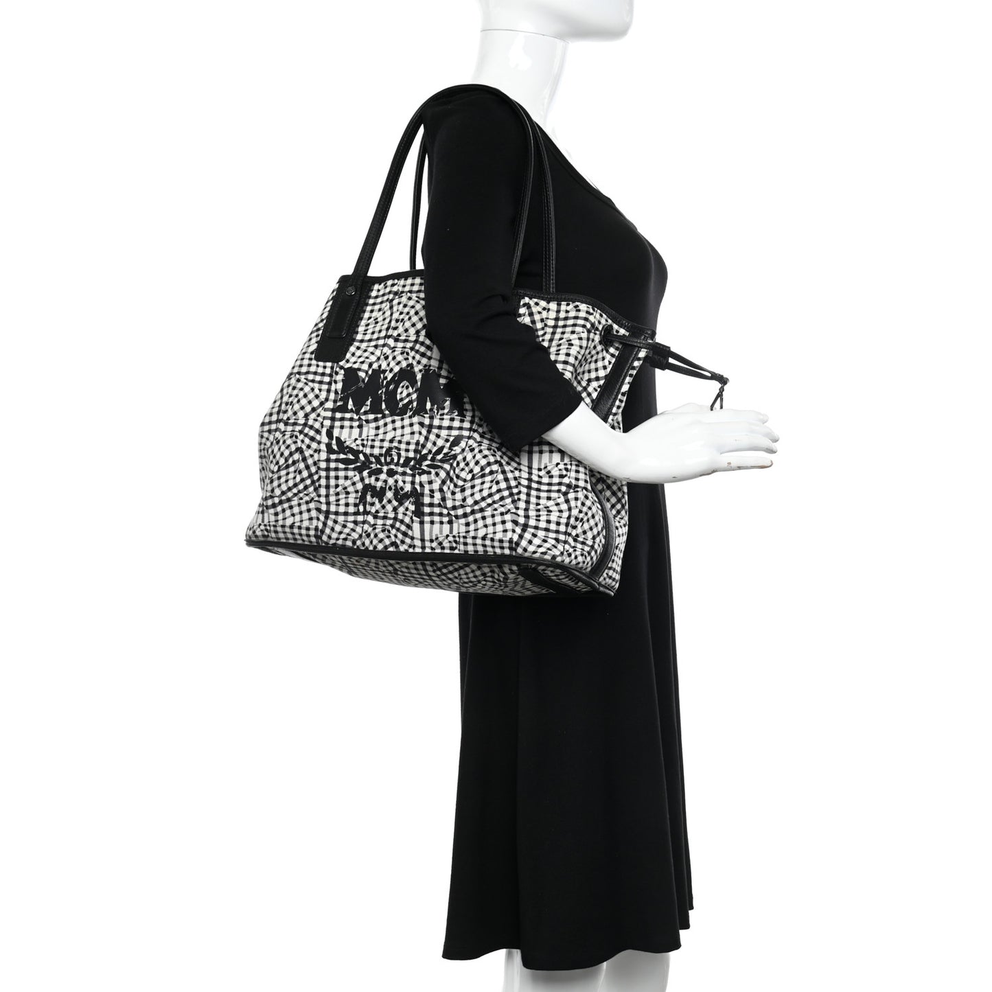 Visetos Liz Reversible Shopper Tote Black