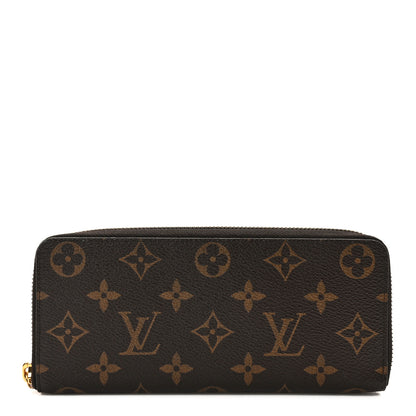 Louis Vuitton Monogram Clemence Wallet Rose Ballerine 1 of 7