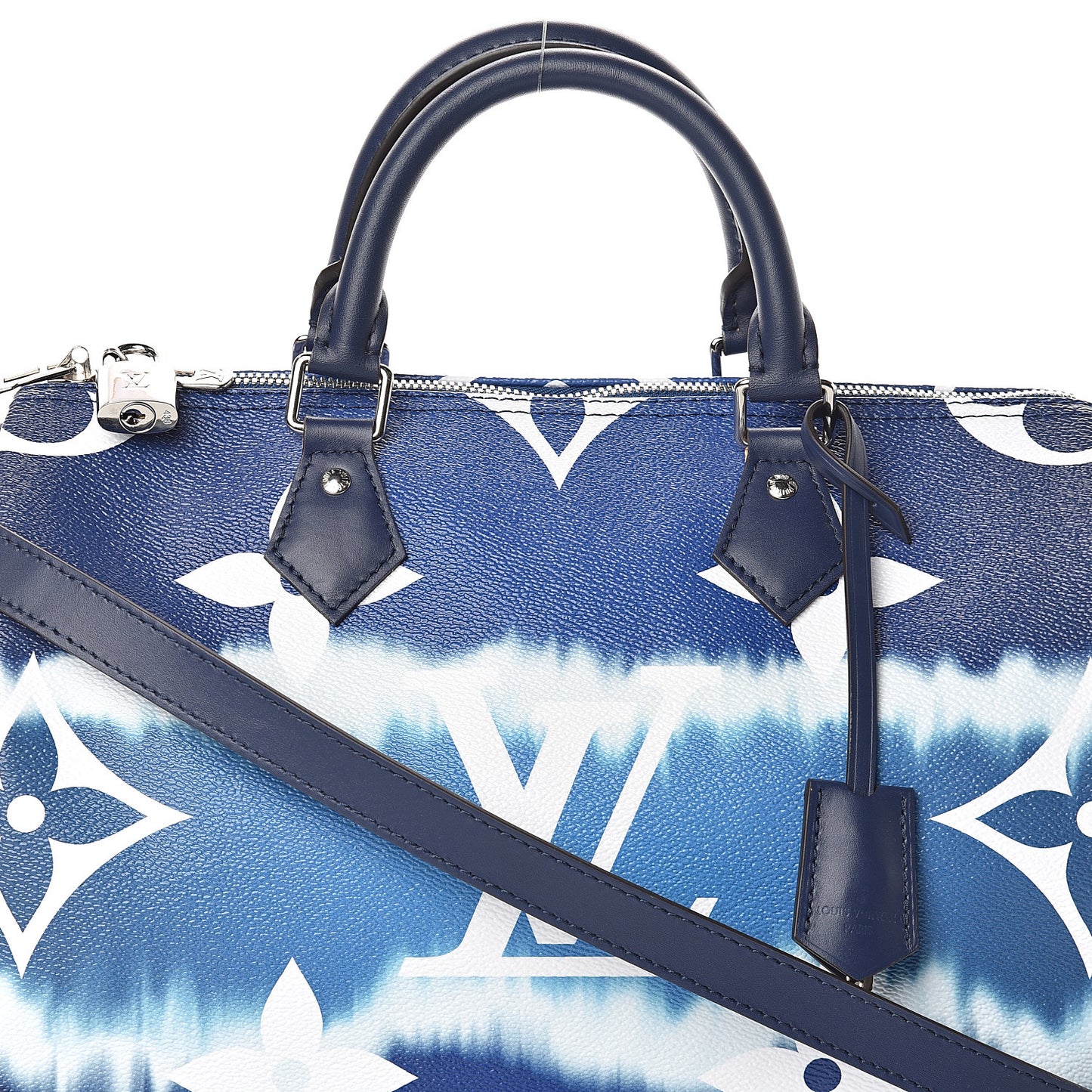Monogram Escale Speedy Bandouliere 30 Blue