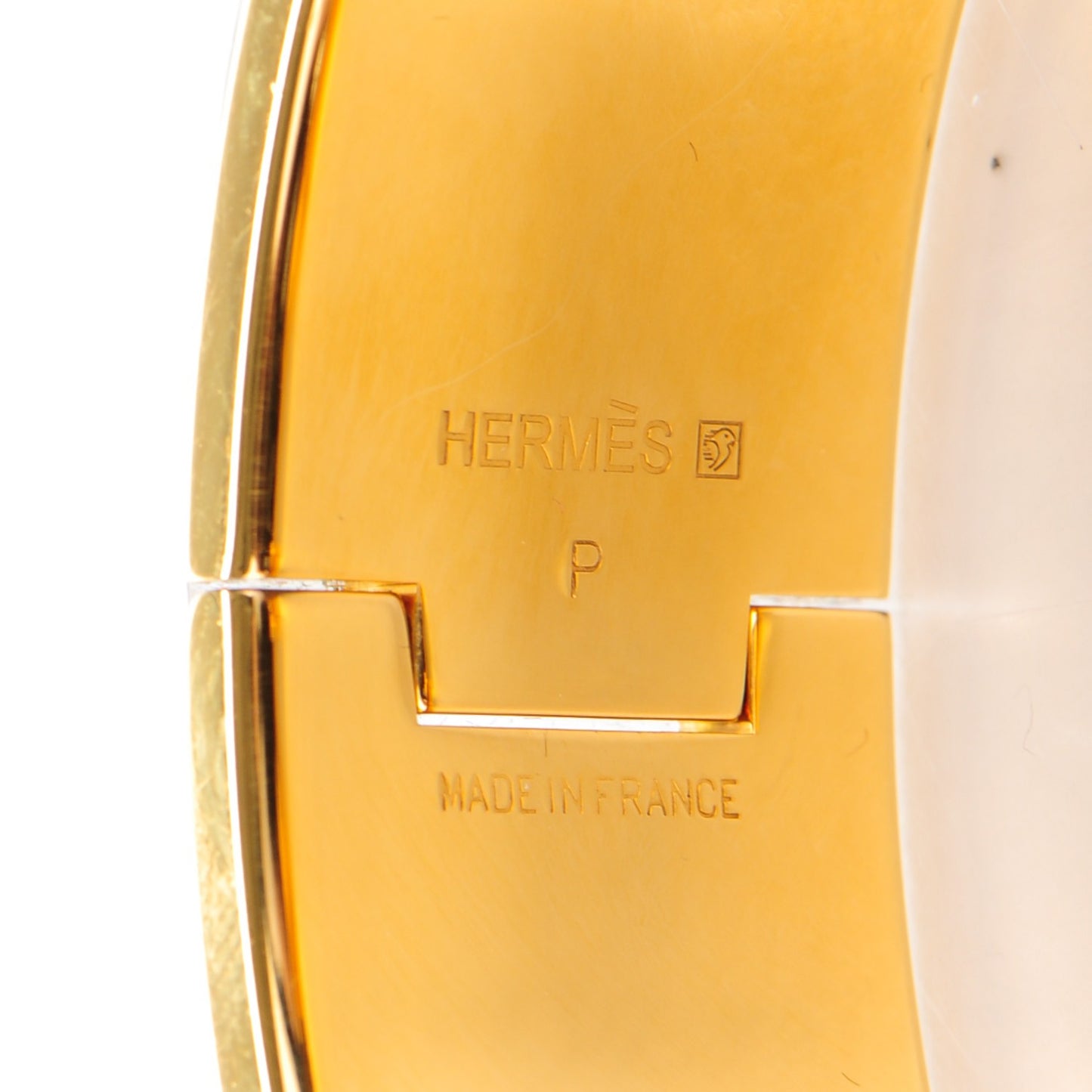 Enamel Wide Clic Clac H Bracelet GM Rouge H