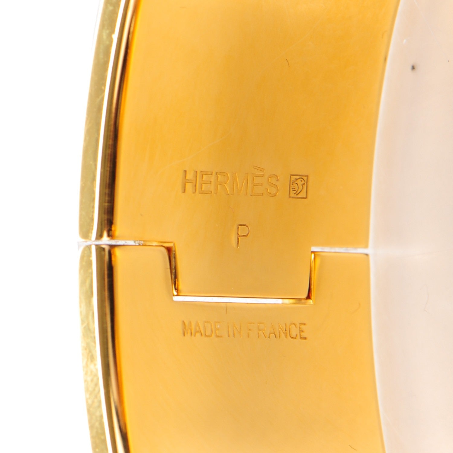 Hermes Enamel Wide Clic Clac H Bracelet GM Rouge H 5 of 6