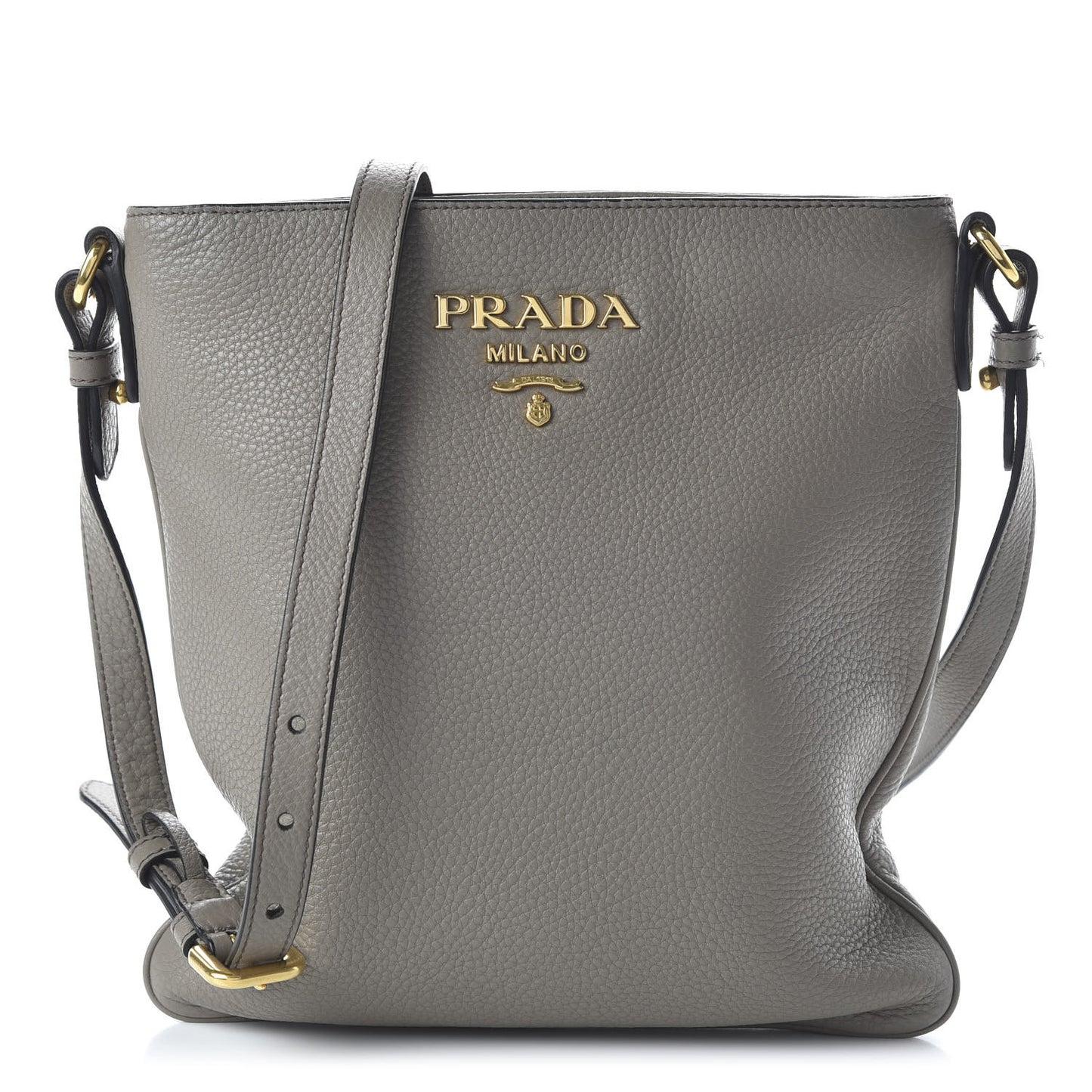 Vitello Daino Crossbody Bag Argilla