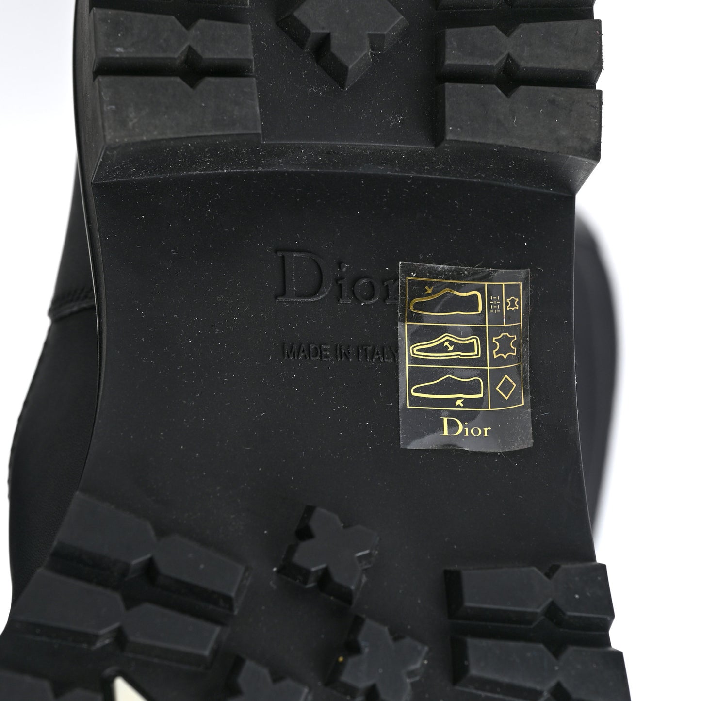 Technical Fabric Calfskin D-Major Boots 39.5 Black