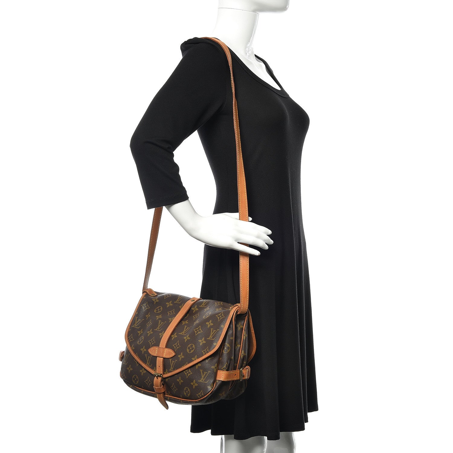 Louis Vuitton Monogram Saumur 30 2 of 15