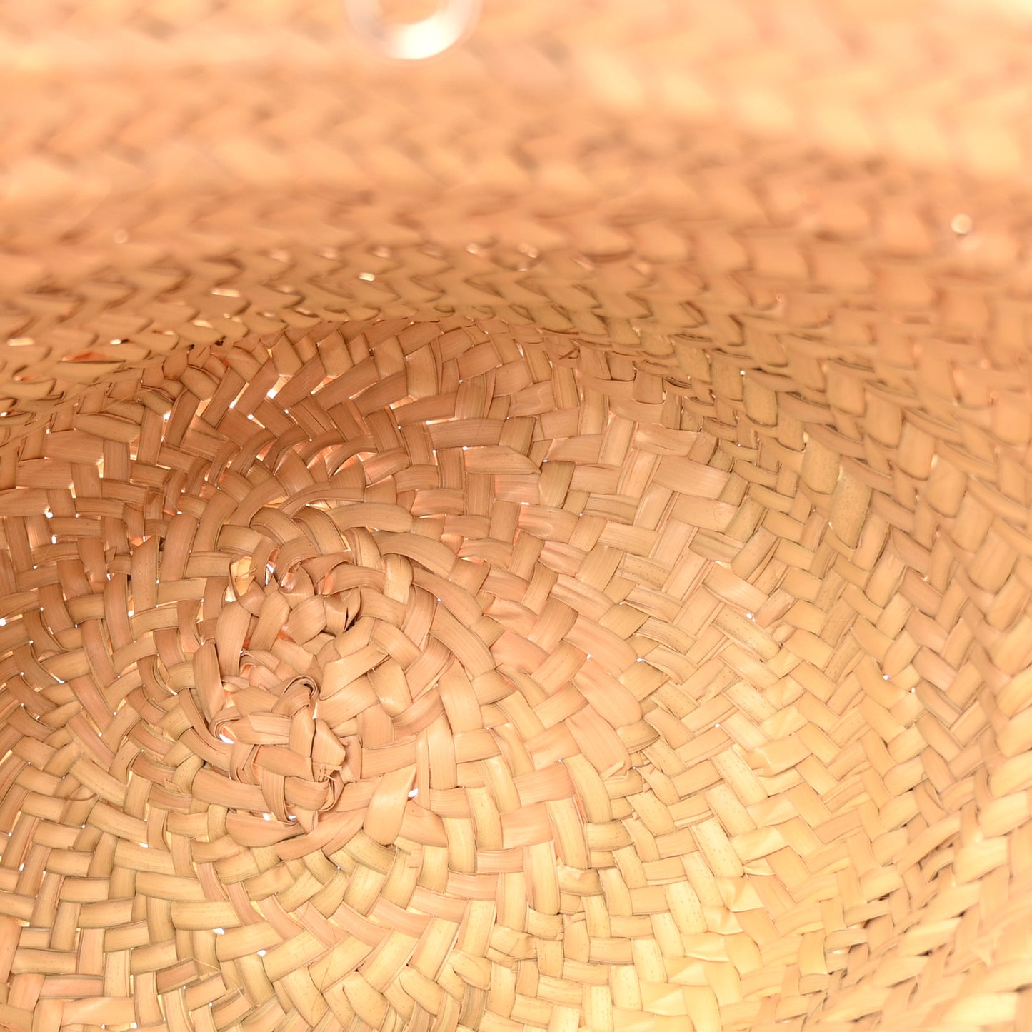 Woven Straw Loubishore Tote Natural Snow