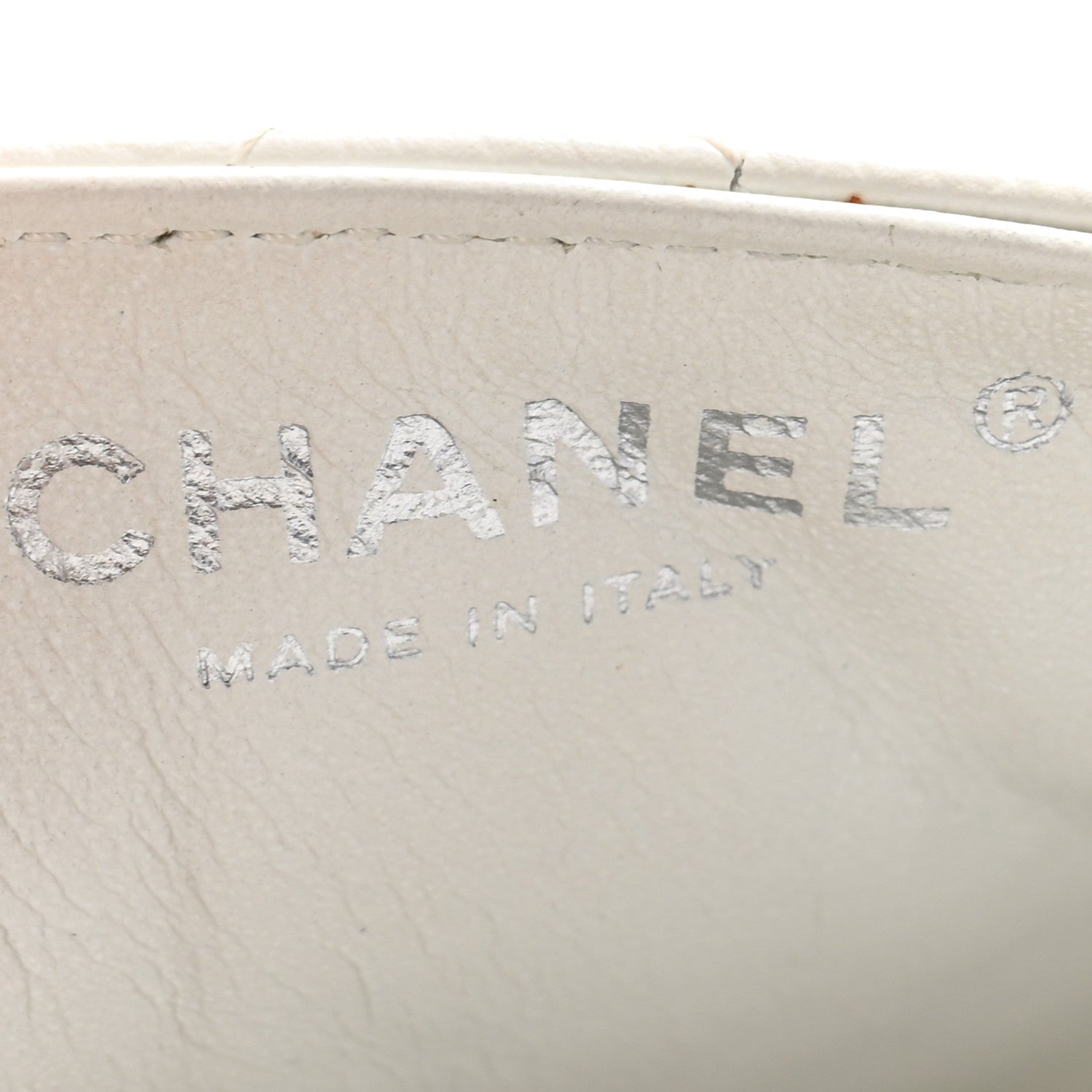Chanel Caviar Quilted East West Flap Bijoux Chain White 6 of 13