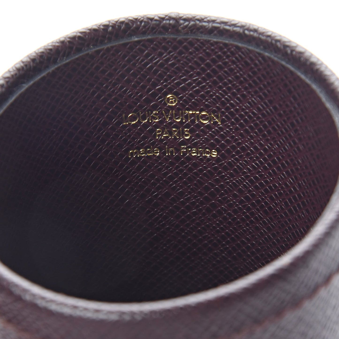 Taiga Leather 6 Piece Desk Set Acajou