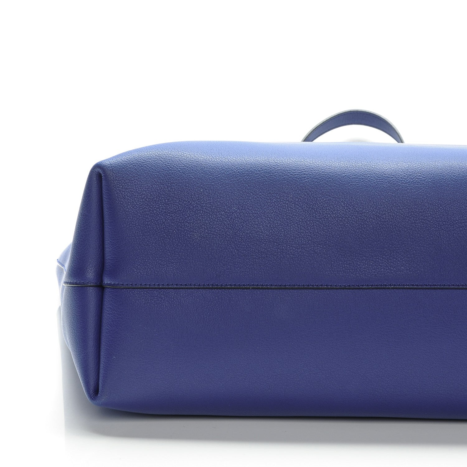 Saint Laurent Calfskin Large Shopping Tote Ultramarine 10 of 10