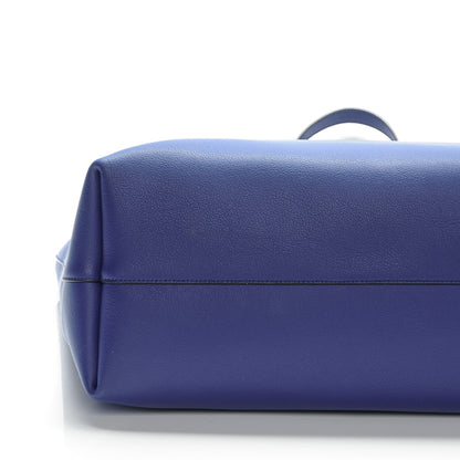 Saint Laurent Calfskin Large Shopping Tote Ultramarine 10 of 10